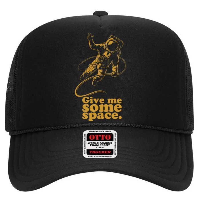 Give Me Some Space High Crown Mesh Trucker Hat