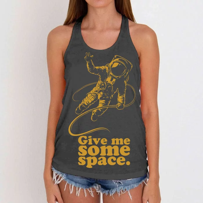 Give Me Some Space Women's Knotted Racerback Tank