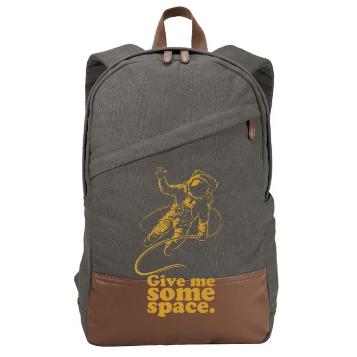 Give Me Some Space Cotton Canvas Backpack