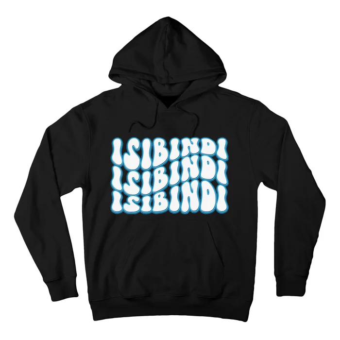 Groovy Isibindi Wavy Style School Spirit Wear Hoodie