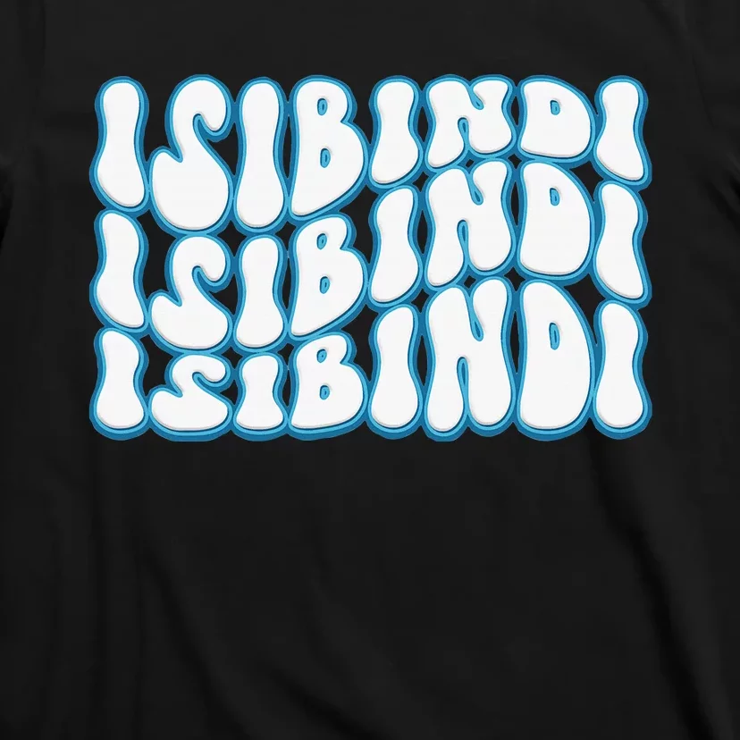 Groovy Isibindi Wavy Style School Spirit Wear T-Shirt