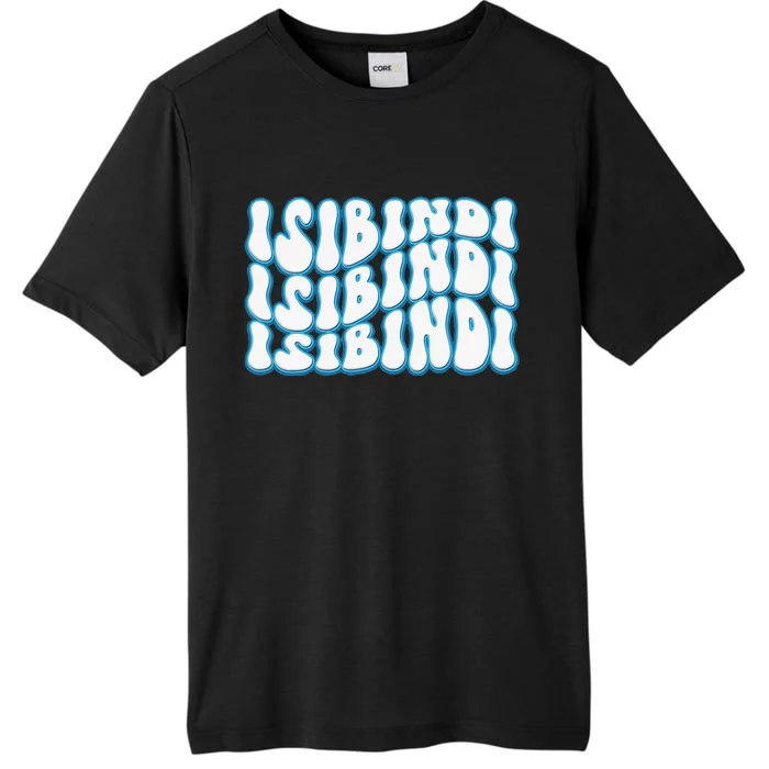 Groovy Isibindi Wavy Style School Spirit Wear ChromaSoft Performance T-Shirt