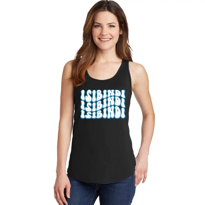 Groovy Isibindi Wavy Style School Spirit Wear Ladies Essential Tank