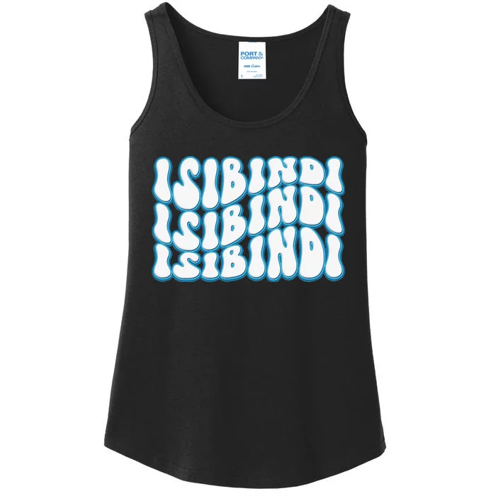 Groovy Isibindi Wavy Style School Spirit Wear Ladies Essential Tank