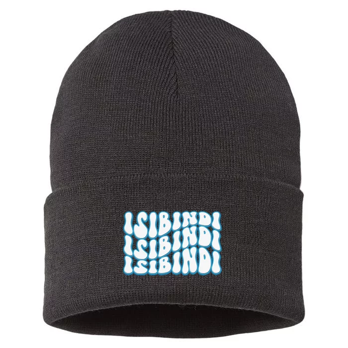 Groovy Isibindi Wavy Style School Spirit Wear Sustainable Knit Beanie