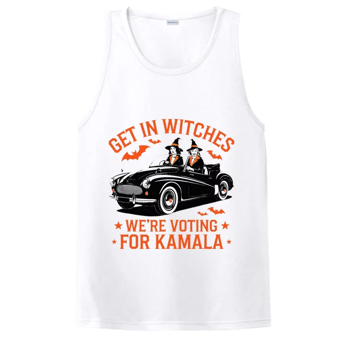 Get In Witches WeRe Voting For Kamala Harris Witch 2024 Performance Tank