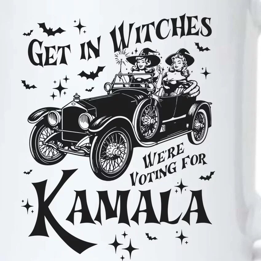 Get In Witches WeRe Voting For Kamala Black Color Changing Mug