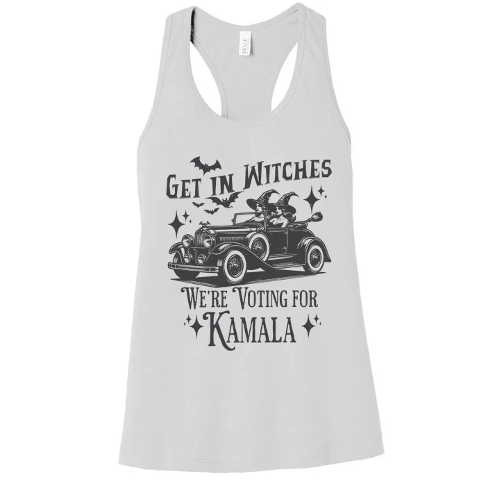 Get In Witches WeRe Voting For Kamala Women's Racerback Tank