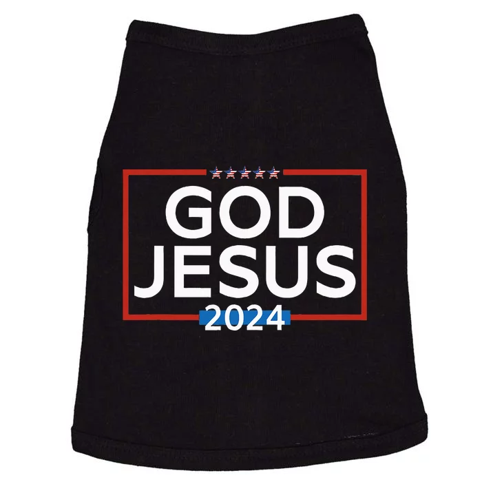 God Jesus 2024 Christian Christmas Faith Saying Doggie Tank