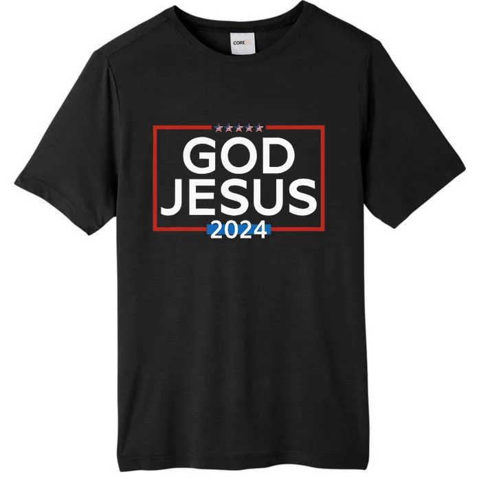 God Jesus 2024 Christian Christmas Faith Saying ChromaSoft Performance T-Shirt