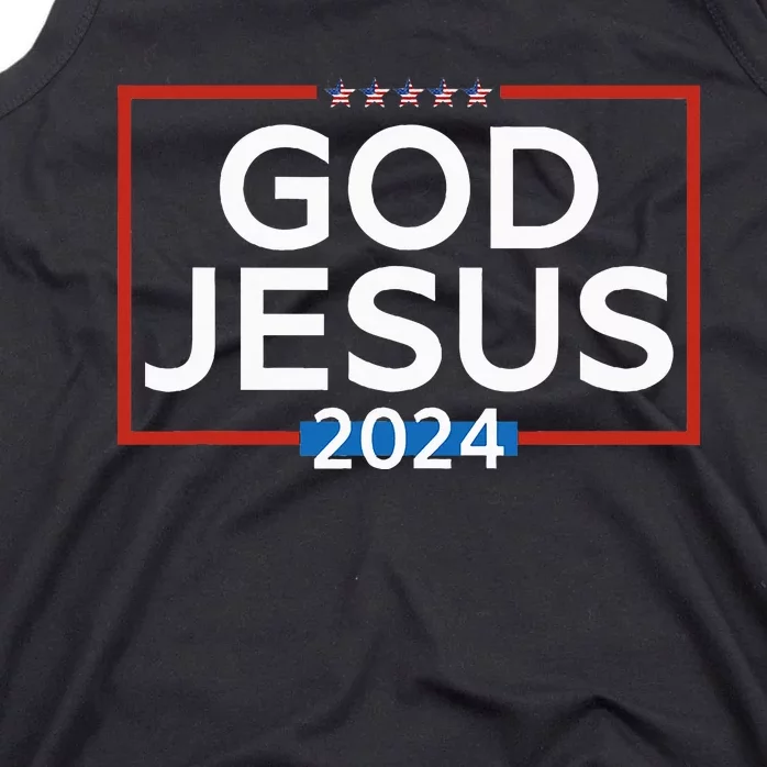 God Jesus 2024 Christian Christmas Faith Saying Tank Top