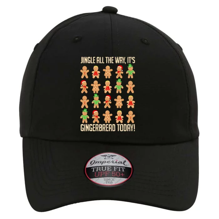 Gingerbread Jingle All The Way Gingerbread Day Christmas Great Gift The Original Performance Cap