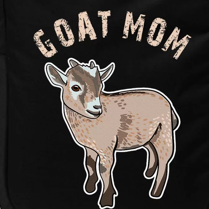 Goat  Just A  Who Loves Goats Farmer Goat Mom Impact Tech Backpack