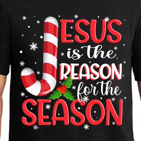 God Jesus Christ Is Reason For The Christmas Season Gift Pajama Set