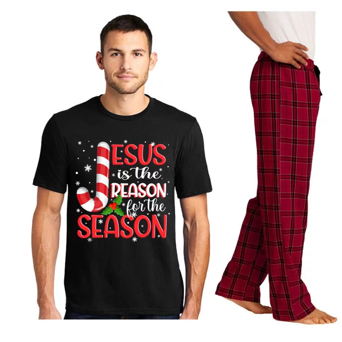 God Jesus Christ Is Reason For The Christmas Season Gift Pajama Set