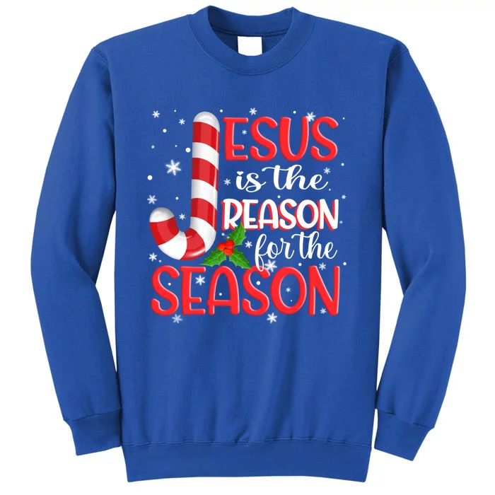 God Jesus Christ Is Reason For The Christmas Season Gift Tall Sweatshirt