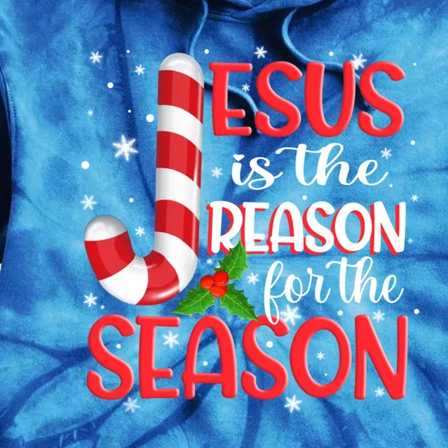 God Jesus Christ Is Reason For The Christmas Season Gift Tie Dye Hoodie