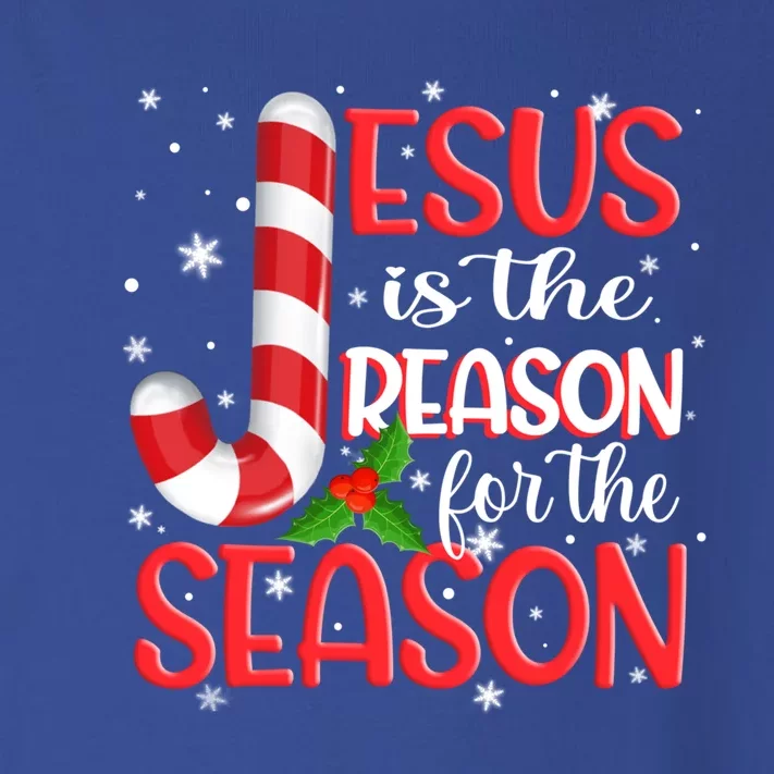 God Jesus Christ Is Reason For The Christmas Season Gift Toddler Long Sleeve Shirt