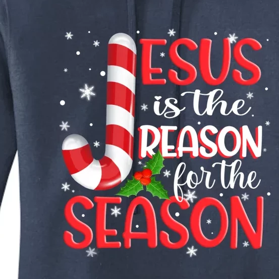 God Jesus Christ Is Reason For The Christmas Season Gift Women's Pullover Hoodie