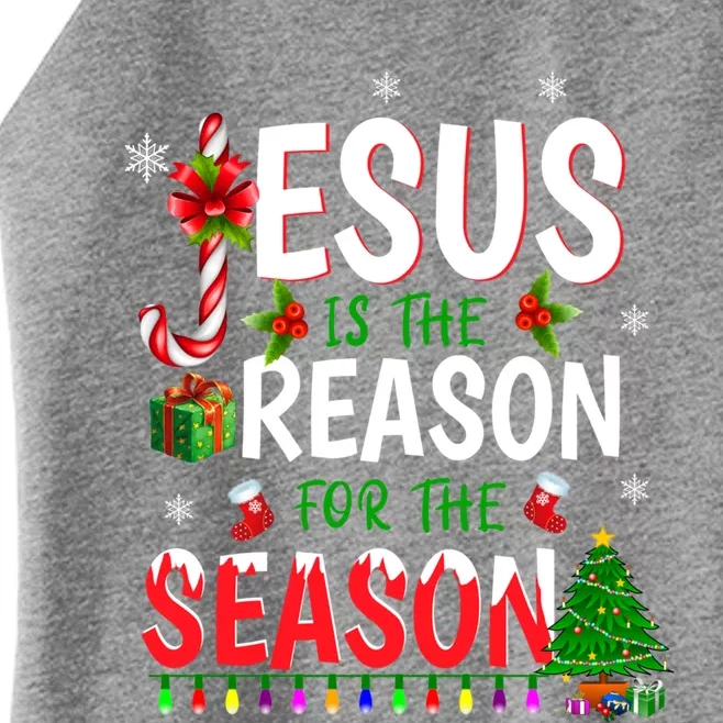 God Jesus Christ Is Reason For The Christmas Season Gift Women’s Perfect Tri Rocker Tank