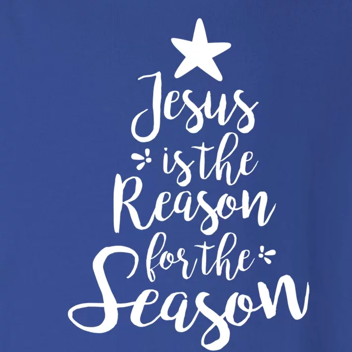 God Jesus Christ Is Reason For The Christmas Season Gift Toddler Long Sleeve Shirt