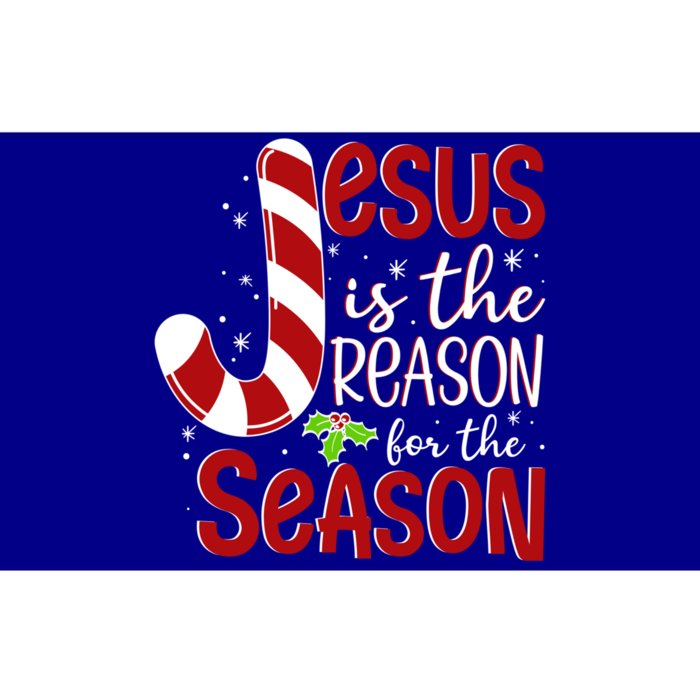 God Jesus Christ Is Reason For The Christmas Season Holiday Funny Gift Bumper Sticker