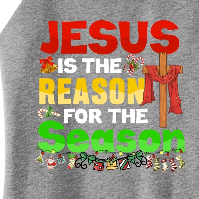 God Jesus Christ Is Reason For The Christmas Season Great Gift Women’s Perfect Tri Rocker Tank