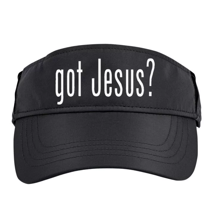 Got Jesus Christian Religion God Adult Drive Performance Visor