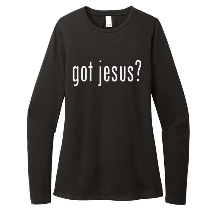 Got Jesus Christian Evangelism Gift Womens CVC Long Sleeve Shirt