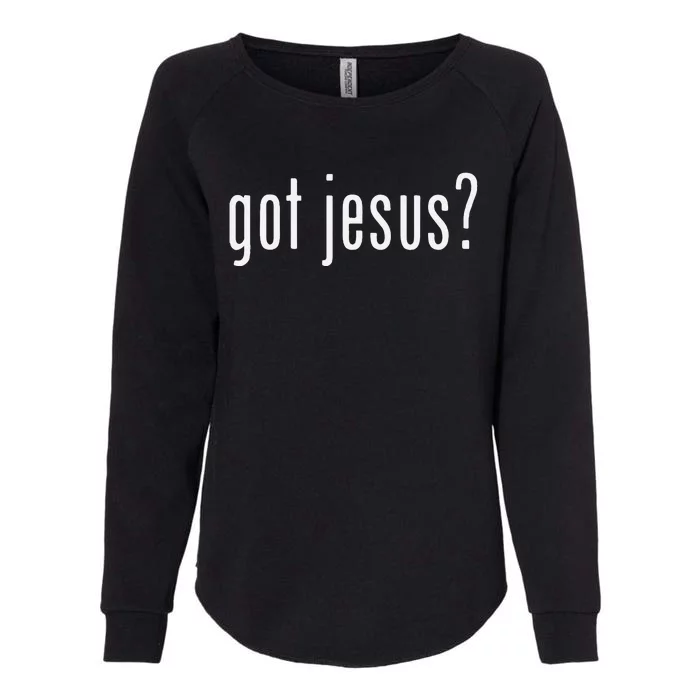 Got Jesus Christian Evangelism Gift Womens California Wash Sweatshirt