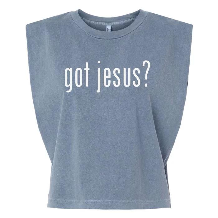 Got Jesus Christian Evangelism Gift Garment-Dyed Women's Muscle Tee