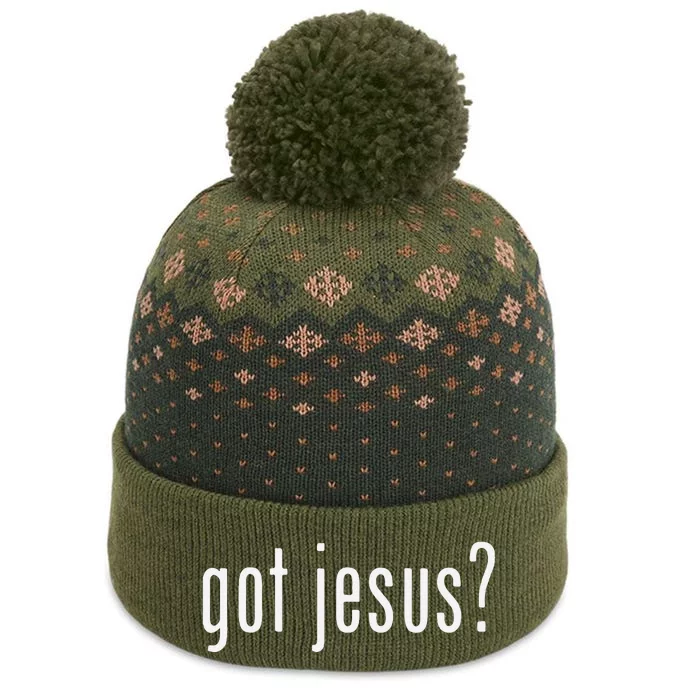 Got Jesus Christian Evangelism Gift The Baniff Cuffed Pom Beanie