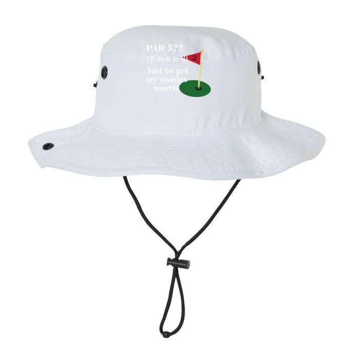 Golfer Jokes Dad's Golf Tee Golfing Humor Funny Golf Great Gift Legacy Cool Fit Booney Bucket Hat