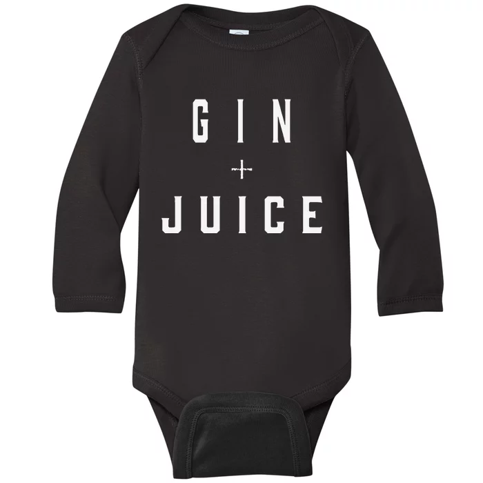 Gin + Juice Baby Long Sleeve Bodysuit