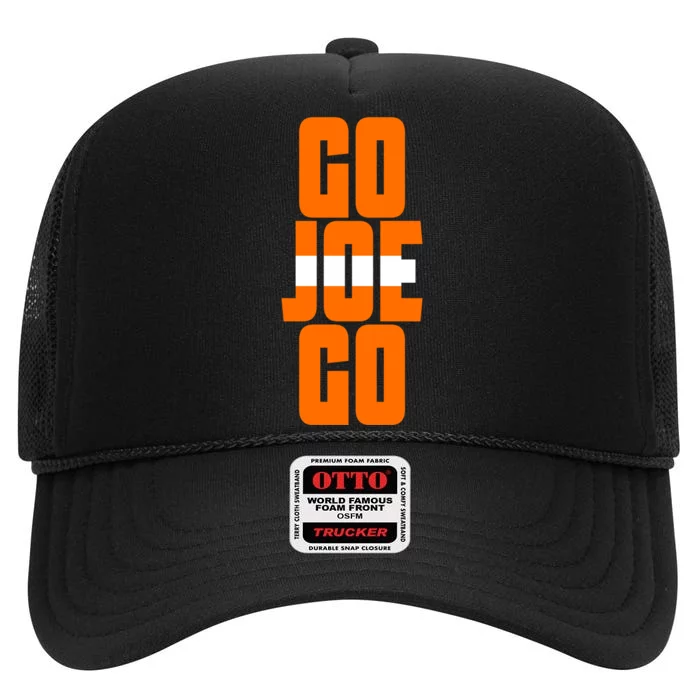 Go Joe Go Cleveland Football High Crown Mesh Trucker Hat