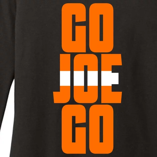 Go Joe Go Cleveland Football Womens CVC Long Sleeve Shirt