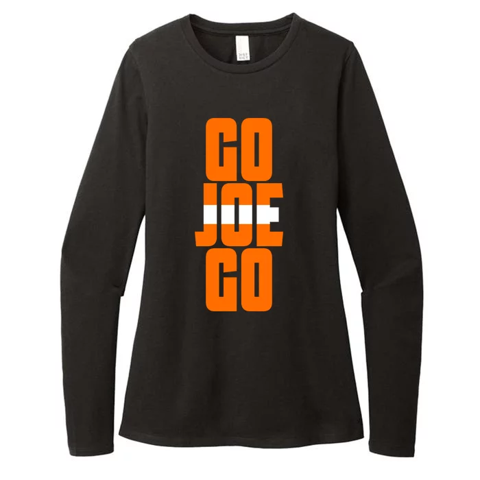 Go Joe Go Cleveland Football Womens CVC Long Sleeve Shirt