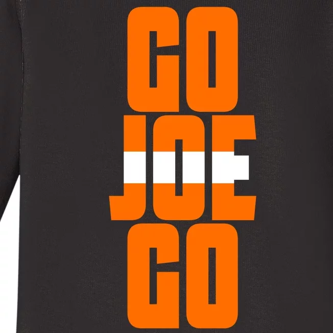 Go Joe Go Cleveland Football Baby Long Sleeve Bodysuit