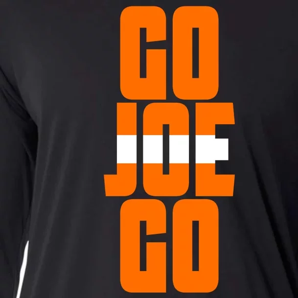 Go Joe Go Cleveland Football Cooling Performance Long Sleeve Crew