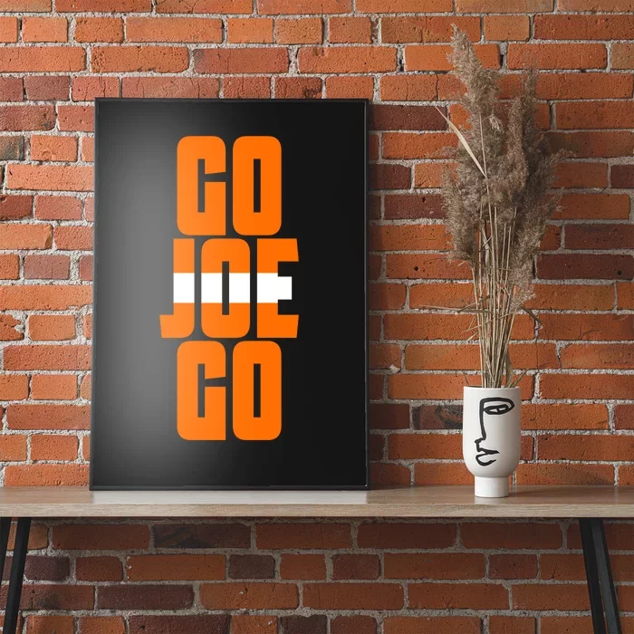 Go Joe Go Cleveland Football Poster