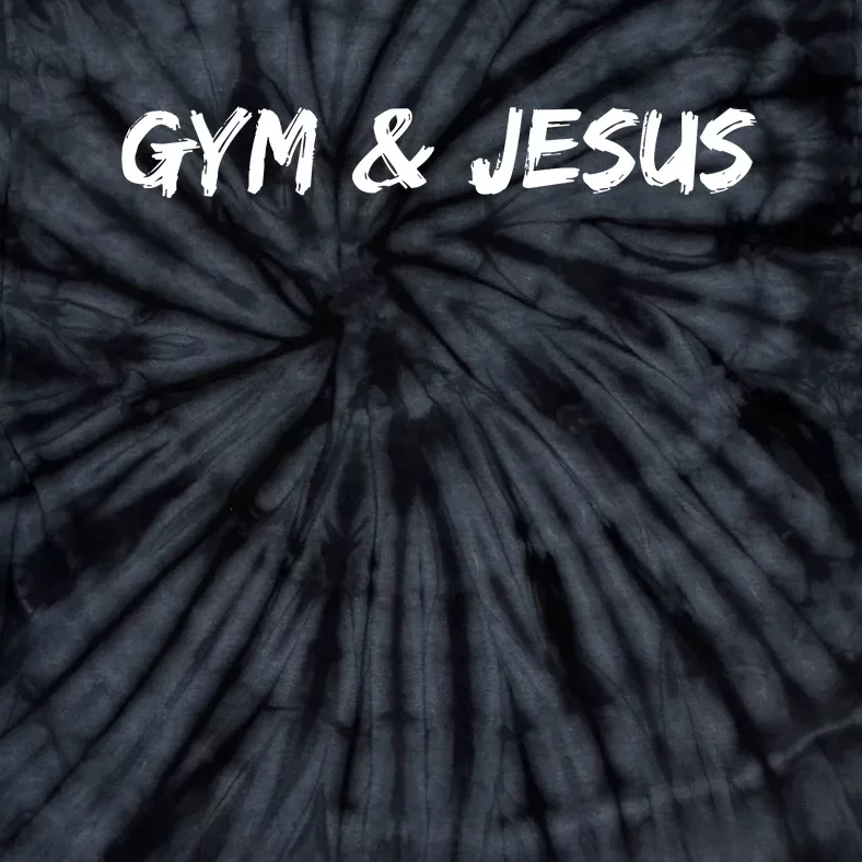 Gym & Jesus Tie-Dye T-Shirt