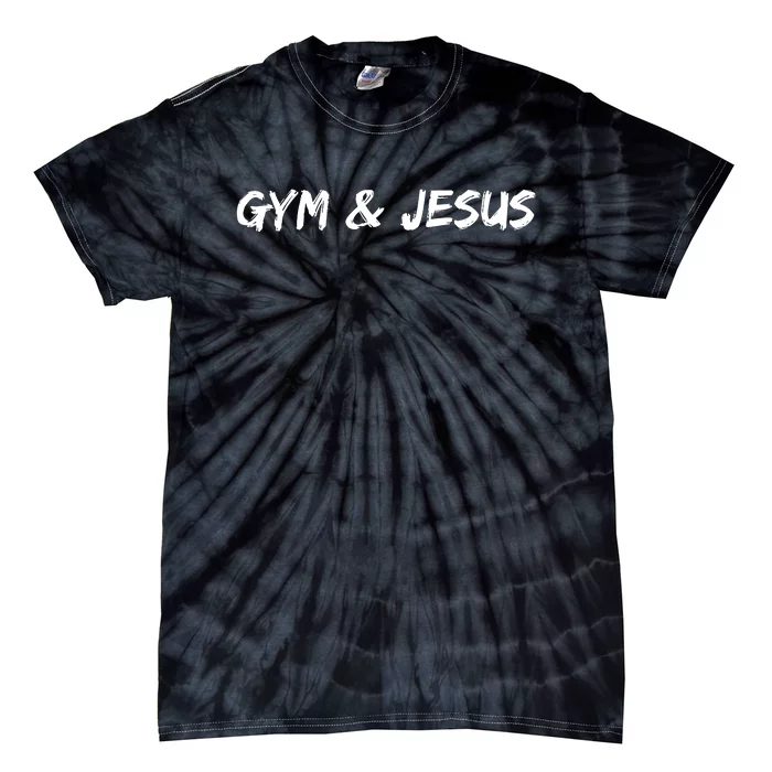 Gym & Jesus Tie-Dye T-Shirt