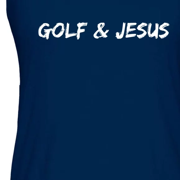 Golf & Jesus Ladies Essential Flowy Tank