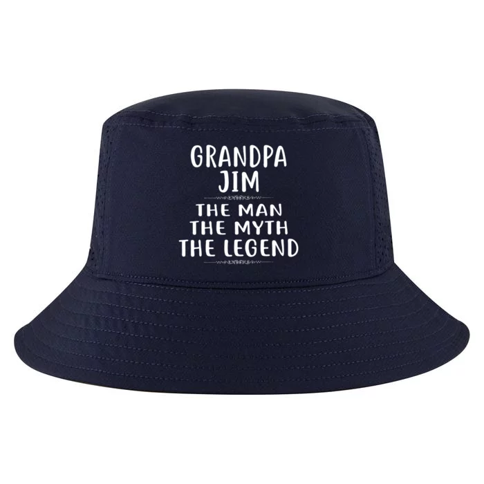 Grandpa JIM He Man He Myth He Legend Jim Jimmy Cool Comfort Performance Bucket Hat