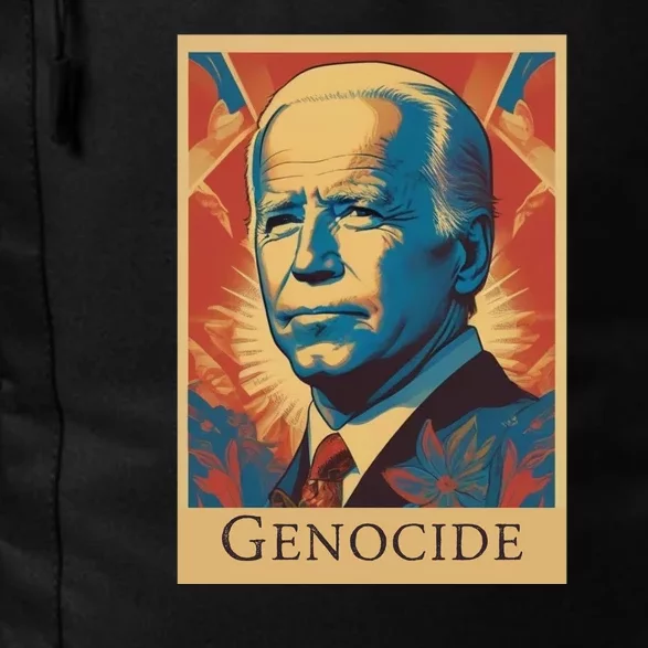 Genocide Joe Impeach Biden Palestine Gaza Daily Commute Backpack