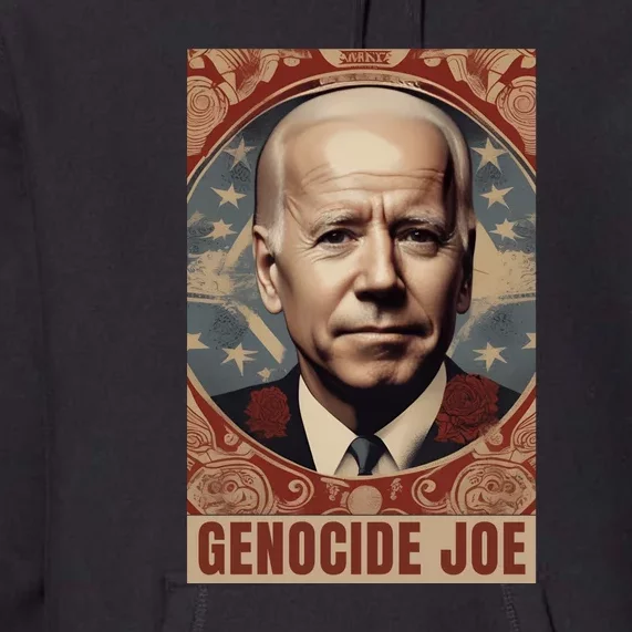 Genocide Joe Impeach Biden Palestine Gaza Premium Hoodie