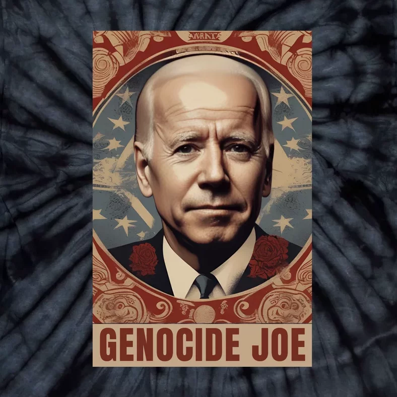 Genocide Joe Impeach Biden Palestine Gaza Tie-Dye T-Shirt