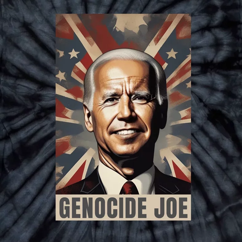 Genocide Joe Impeach Biden Palestine Gaza Tie-Dye T-Shirt