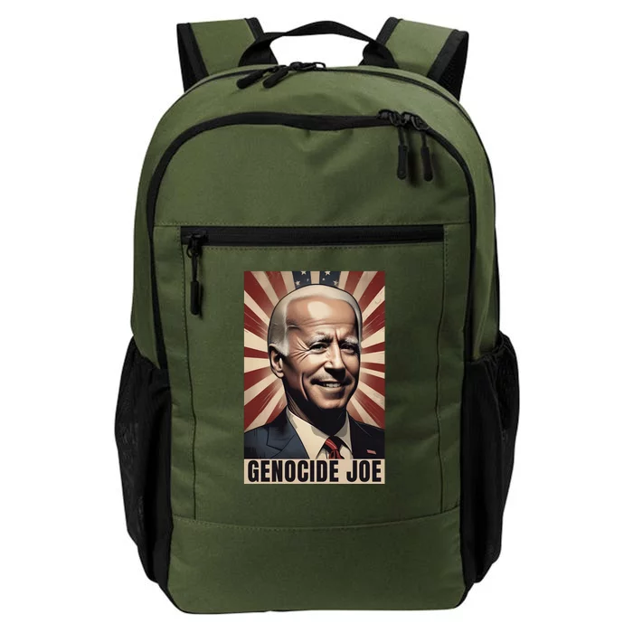 Genocide Joe Impeach Biden Palestine Gaza Daily Commute Backpack