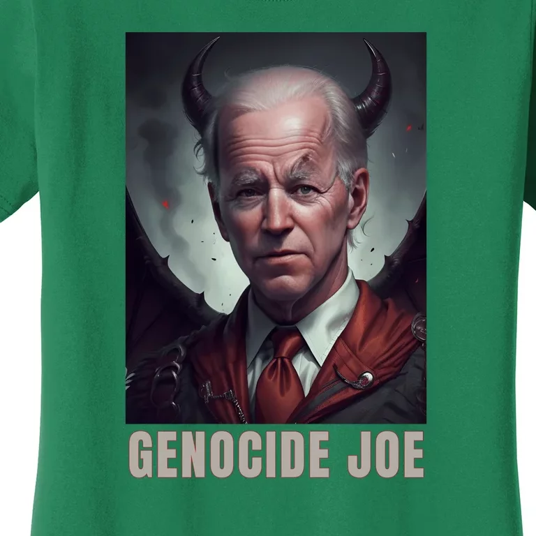 Genocide Joe Impeach Biden Palestine Gaza Women's T-Shirt